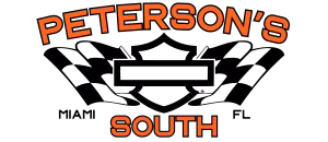 The logo for Peterson's Harley Davidson South.