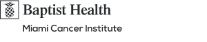 Logo for Baptist Health Miami Cancer Institute.